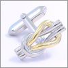 Double knots cufflinks