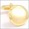 Rond bross� et dor� avec un contour poli