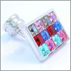 Rectangle Swarovski multicolore