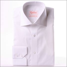 Chemise blanche tissu popeline