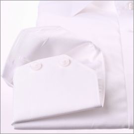 Chemise blanche tissu popeline