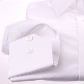 Chemise blanche tissu popeline