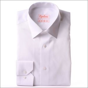 White gabardine shirt