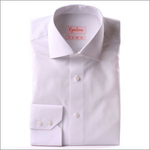 White poplin shirt