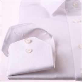 Chemise blanche tissu oxford