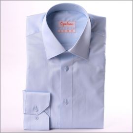 Light blue gabardine shirt