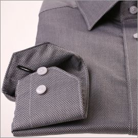 Schwarze und weiße geometrische Muster Shirt