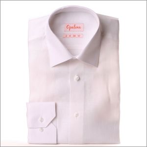 camisa de lino blanco