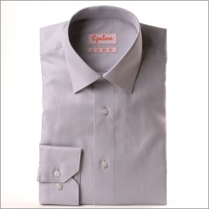 Grey pinpoint shirt