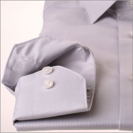 Grey pinpoint shirt