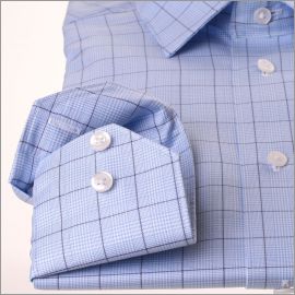 Prince of Walles light blue and dark blue shirt