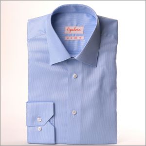 Lichtblauw natté shirt