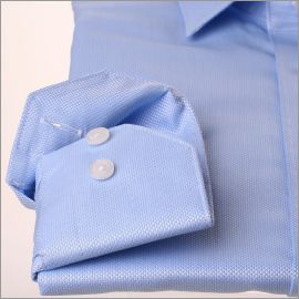 Light blue natté shirt