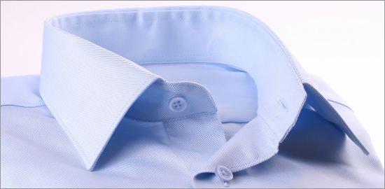 Light blue twill shirt