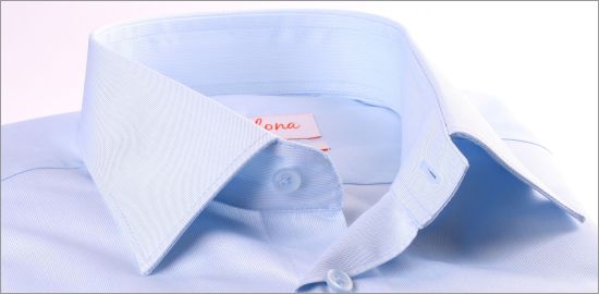 Light blue gabardine shirt