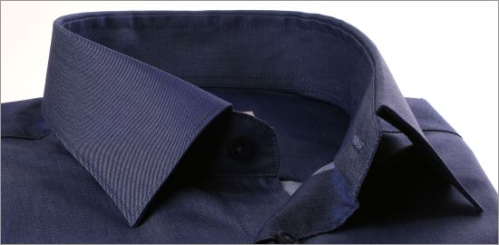 Chemise garbardine bleu jeans