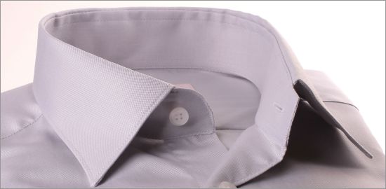 Grey pinpoint shirt