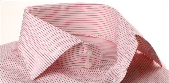 Thin red striped shirt