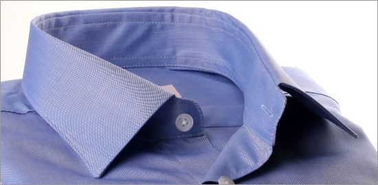 Pinpoint blue shirt