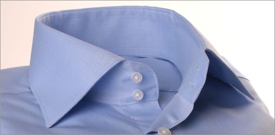 Chemise bleue oxford