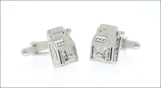 Boutons de manchette bandit manchot
