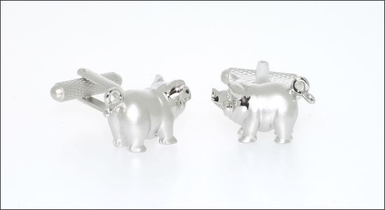 Porky cufflinks