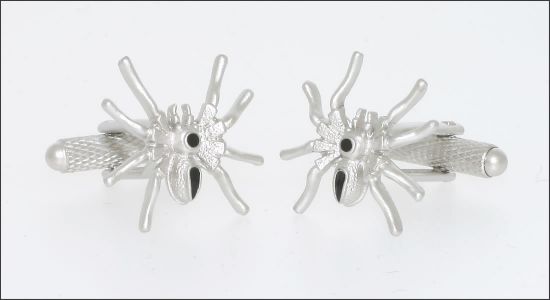 Boutons de manchette araignée