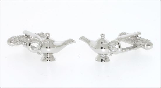 Jinnee lamp cufflinks