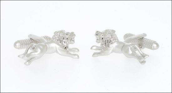 Boutons de manchette lion