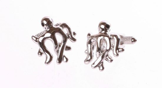 Boutons de manchette en forme de pieuvre