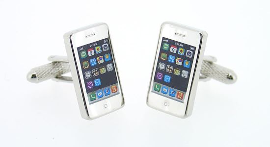 Boutons de manchettes smartphone