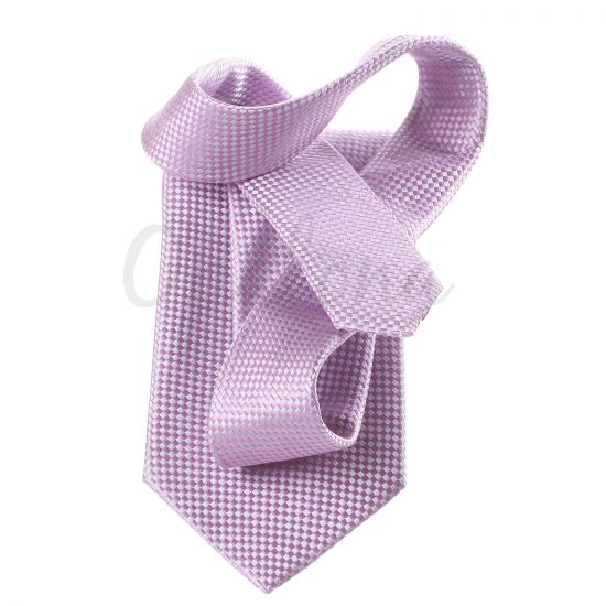 Light grey and pink tie