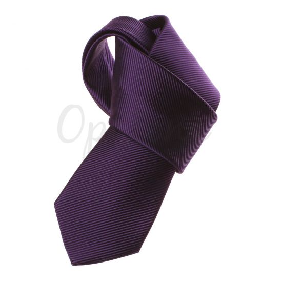 Dark purple tie