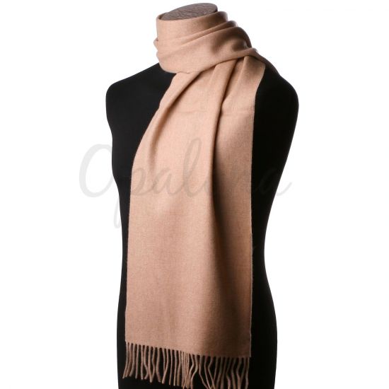 Bufanda de cachemira Camel
