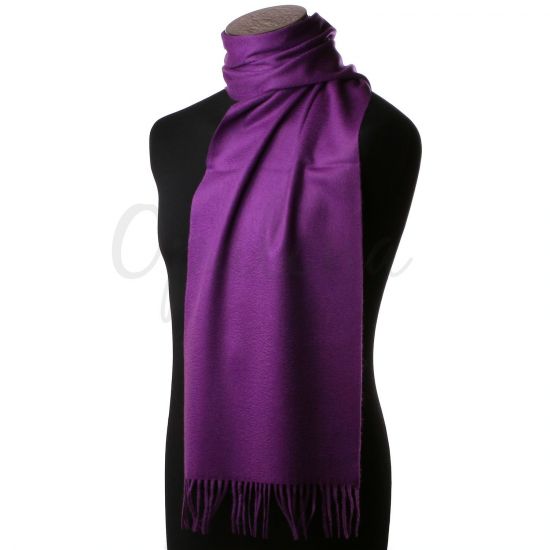 Bufanda de cachemira Purple