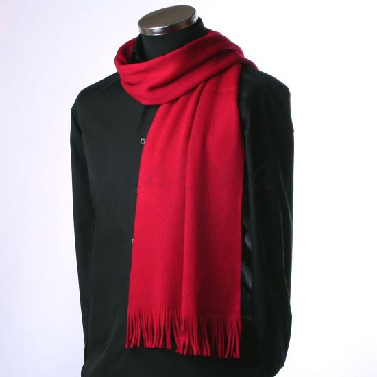 Röd scarf