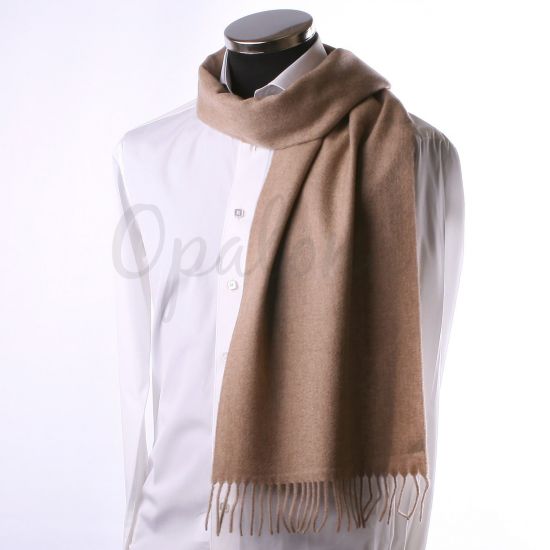 Taupe kashmir halsduk