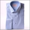 Chemise bleu foncé à chevrons