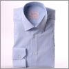 Chemise bleu foncé à chevrons