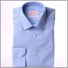 Chemise bleu foncé à chevrons