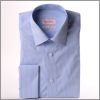 Chemise bleu foncé à chevrons